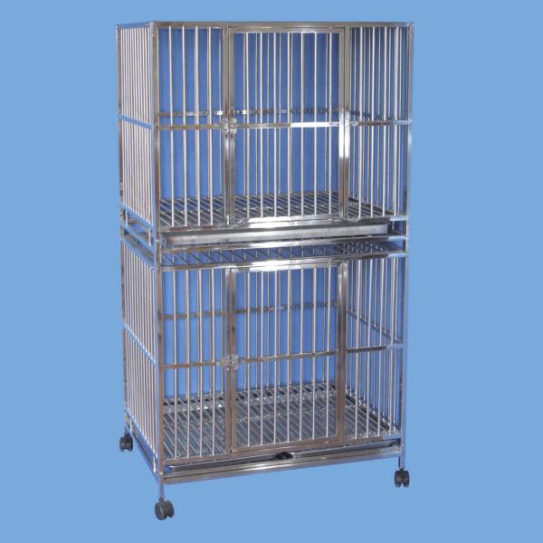Dog Cage (Stainless Steel)