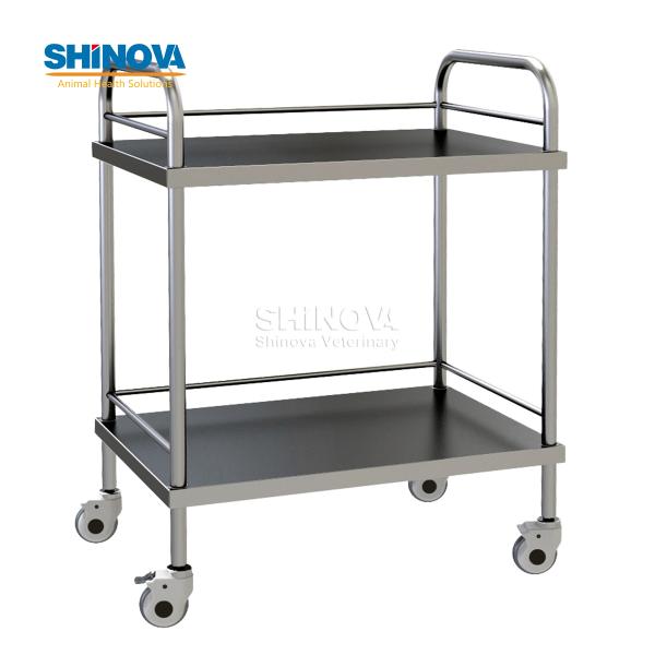 Two-layer Instrument Trolley