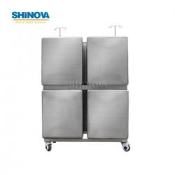 Stainless-steel Cat Cage with rounded corner