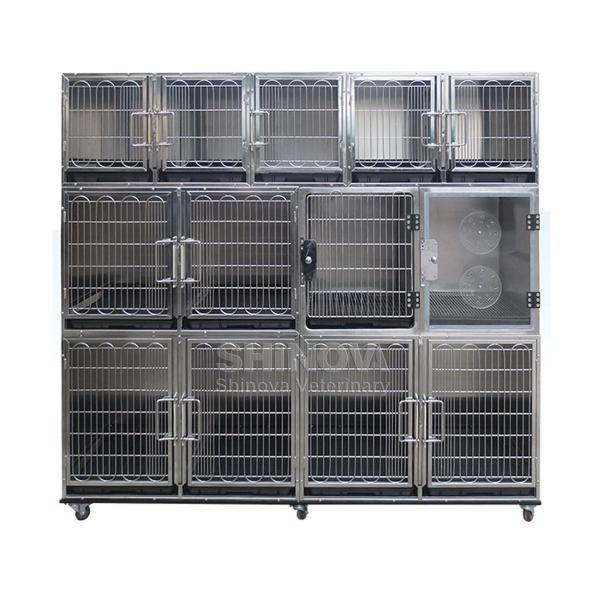 Combined Dog Cage