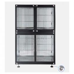 Stainless Steel Modular Display Cage (round corner)