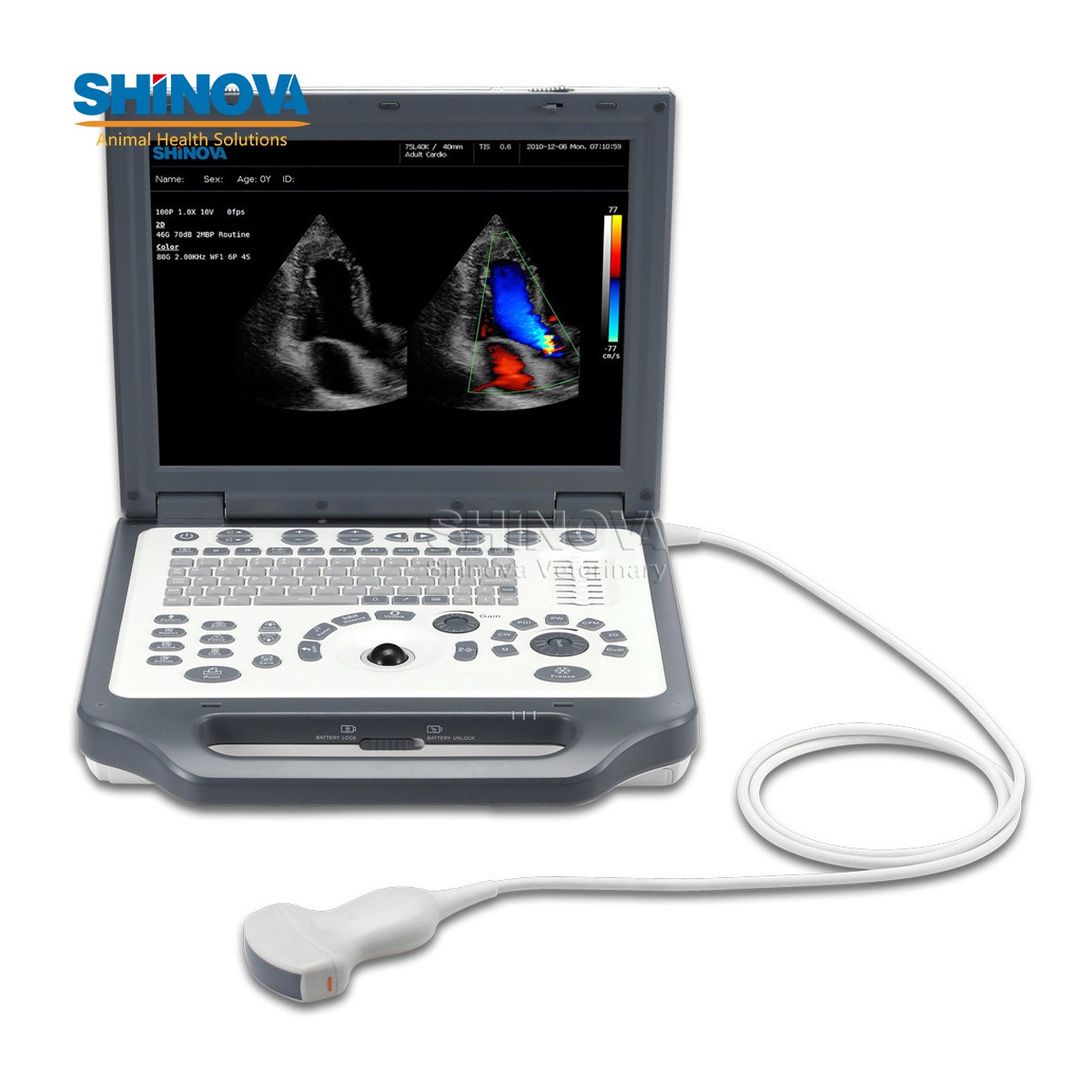 Laptop Veterinary Color Doppler