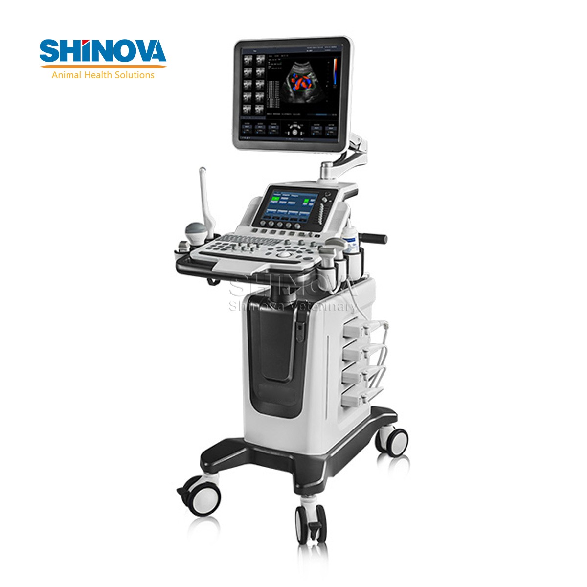 Trolley Veterinary Color Doppler