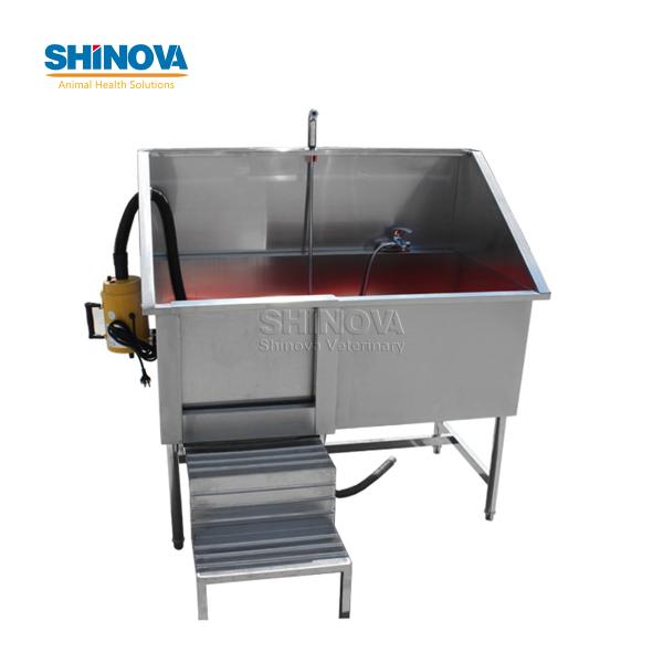Stainless Steel Grooming Bathtub