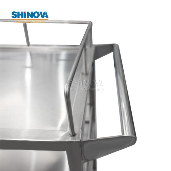 Stainless Steel Medical Trolley With Drawers