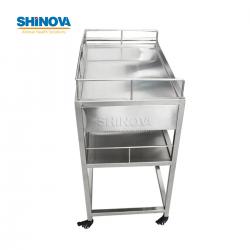 Stainless Steel Medical Trolley With Drawers