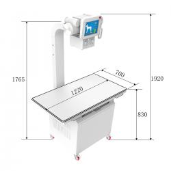 320mA Stationary Veterinary Digital X-Ray (DR)