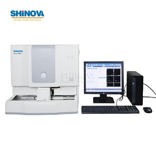5-Diff Veterinary Fully automatic Animal Hematology Analyzer