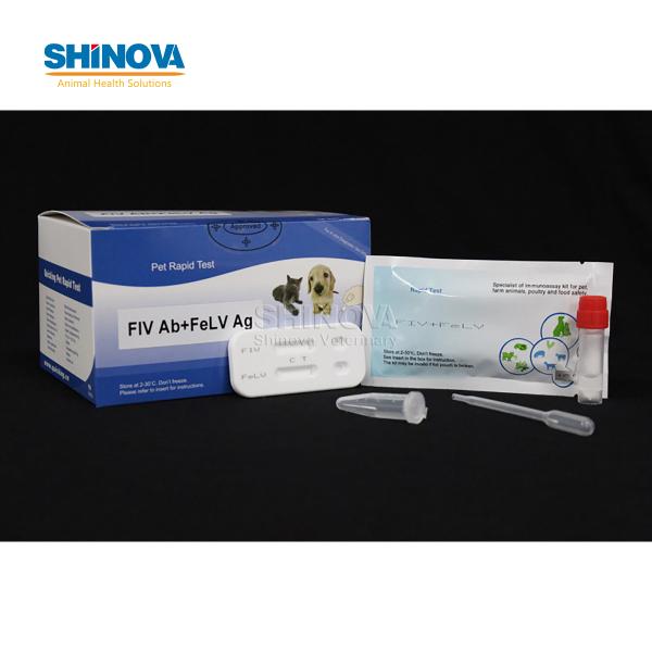 FIV Ab+FeLV Ag Combined Rapid Test