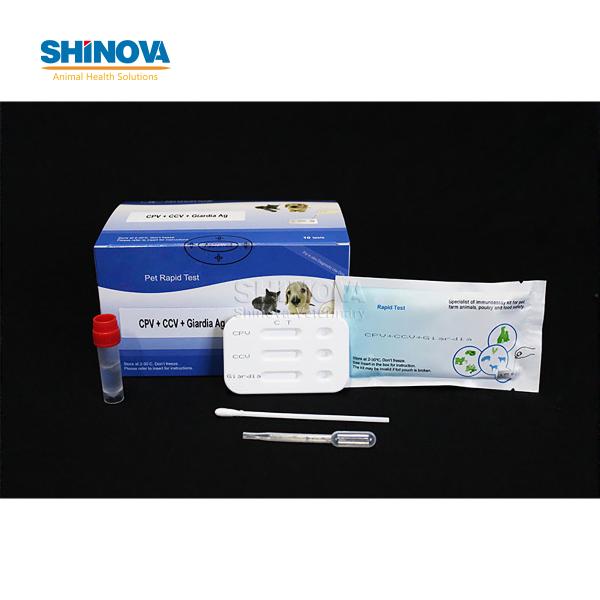 CPV+CCV+Giardia Ag Triple Rapid Test