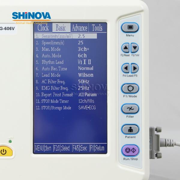 Portable Veterinary ECG Machine Veterinary Electrocardiagraph