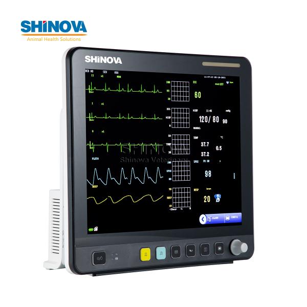 15-inch Touchscreen Modular Veterinary Monitor