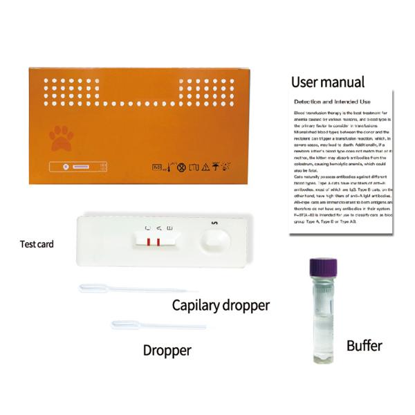Feline Blood Type Rapid Test