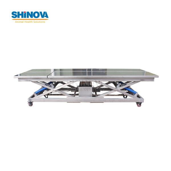 V-Shaped Four Cylinder Lifting Cattle And Horse Surgical Table