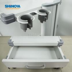 Endoscopy Trolley for Veterinary Laparoscopy System with Adjustable Monitor Arm