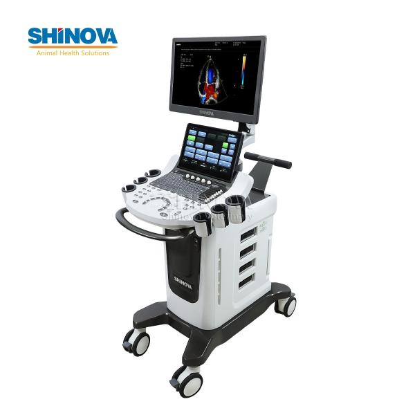 Trolley Veterinary Color Doppler Ultrasound System