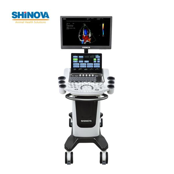 Trolley Veterinary Color Doppler Ultrasound System