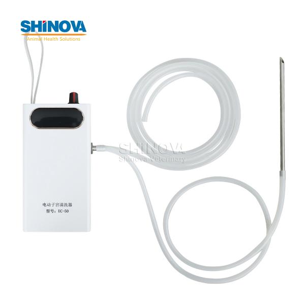 Electric uterine cleaner