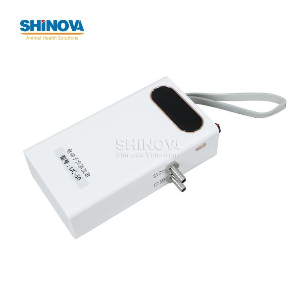 Electric uterine cleaner