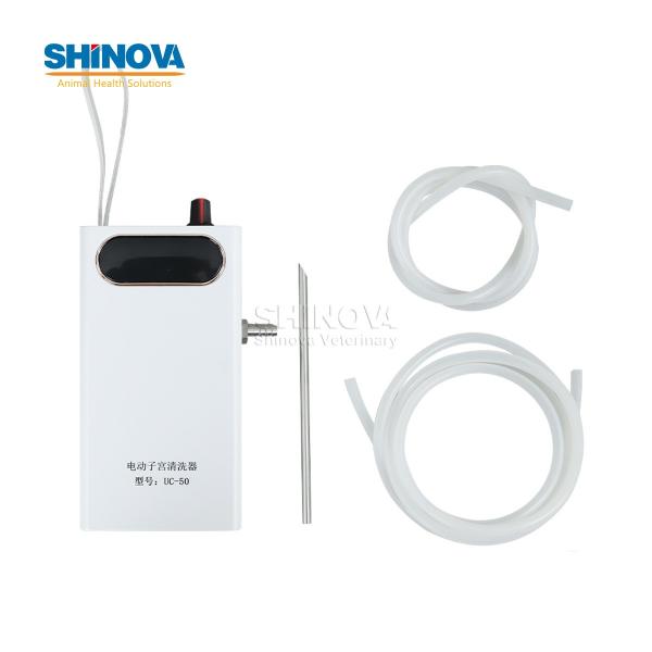 Electric uterine cleaner