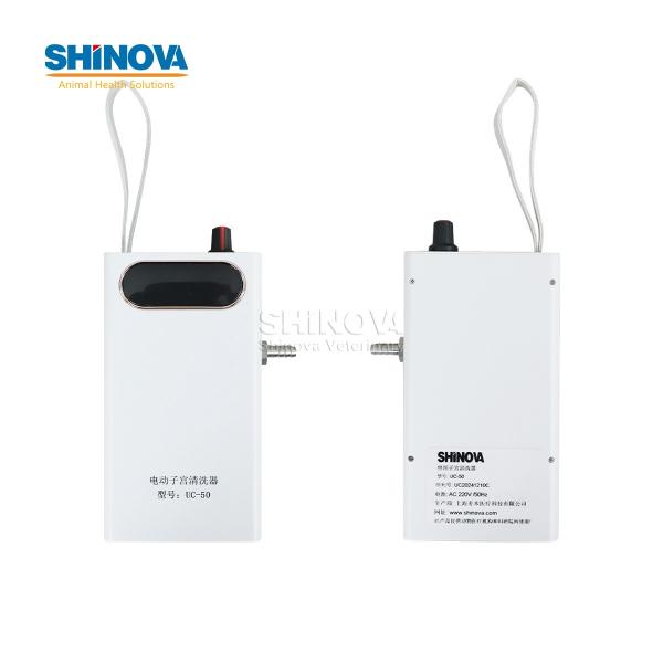 Electric uterine cleaner