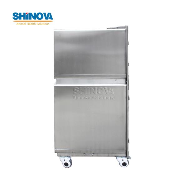 Stainless Steel Six-Position Dog Cage