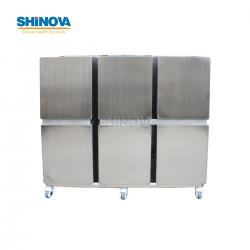 Stainless Steel Six-Position Cat Cage